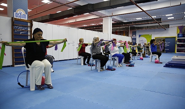 Parkinson Hastaları antrenmanlarını ASFİM’de yapıyor