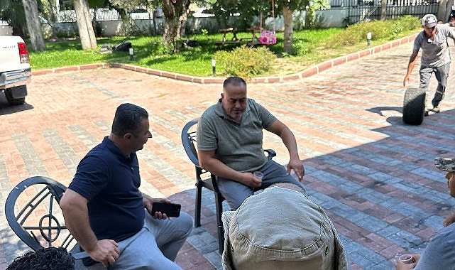 Lider Vekili Akar vazifeli çalışanı ziyaret etti