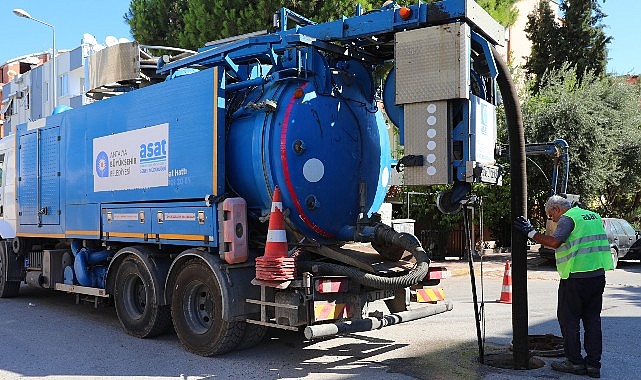 ASAT grupları Kepez’de kanalizayon sınırlarını temizliyor