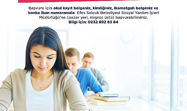 Efes Selçuk Belediyesi’nden Yeni Üniversiteli Gençlere takviye: Birinci Harçlıklarınız Bizden!