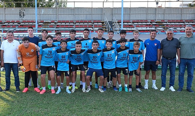 Kemer Belediyespor U16 grubu gol oldu yağdı