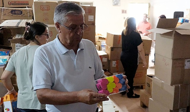 Kırtasiye gereçlerinin dağıtımı tamamlandı