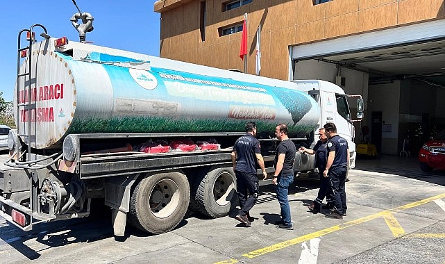 Nevşehir Belediyesi grupları, Muğla ve etraf vilayetlerinde devam eden orman yangınlarının söndürülmesine dayanak vermek gayesiyle bölgeye gerçek yola çıktı