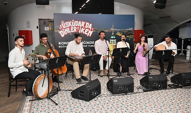 Üsküdar’da Dinler İken Aktifliği ile Boğaziçi’nde Mehtap Tipi Yapıldı