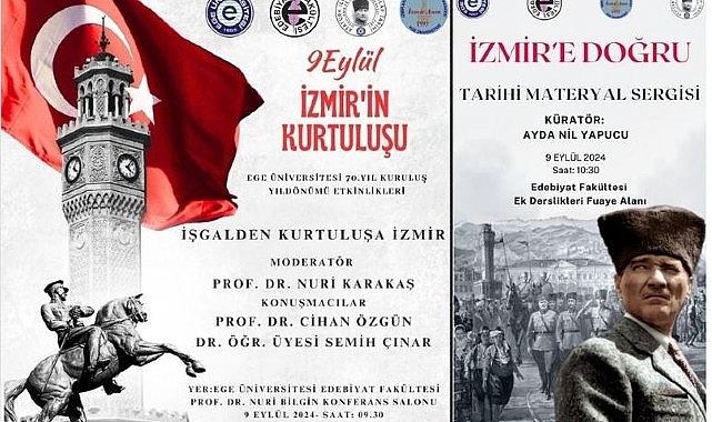 EÜ’de “İşgalden Kurtuluşa İzmir Konferansı ve İzmir’e Gerçek Sergisi” düzenlenecek