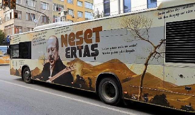 İETT, Türk Halk Müziği’nin en değerli ustalarından Neşet Ertaş’ı vefatının 12.yıl dönümünde vefa otobüsü ile anıyor