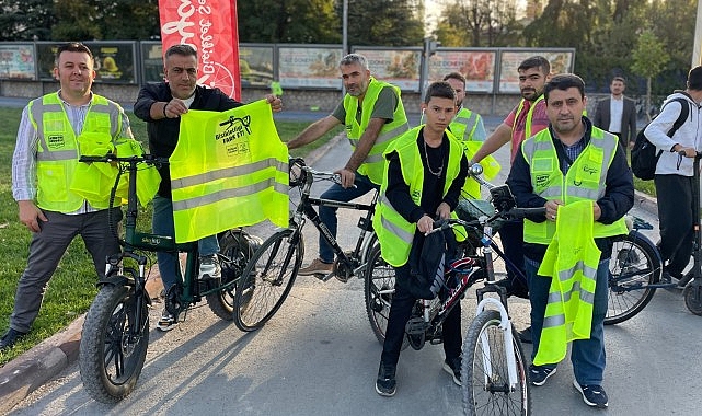 Konya Büyükşehir Bisikletli Hayatı Destekliyor, Öğrencilere Özel Etkinlikler Düzenliyor