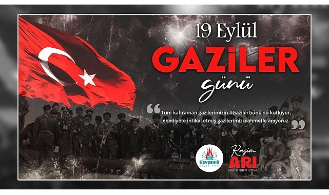 Lider Arı’dan Gaziler Günü iletisi