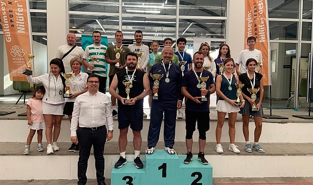 Raket Sporları Turnuvası’nda kazananlar belirli oldu