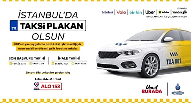 Uygulama Bazlı Taksi İçin Yeni İhale 2 Eylül’de