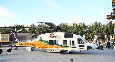 Türkiye’nin ilk yerli yangın söndürme helikopteri tanıtıldı