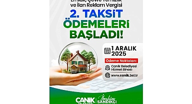 Canik’te Vergi Ödemeleri Başladı 