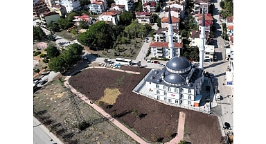 Yeşilova Boğaziçi Camii estetik bir görünüm kazandı