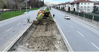 Kartepe tramvayında ilk kepçe vuruldu