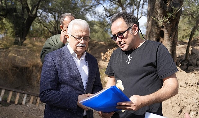 Ören’deki Antik Kazı Çalışmaları Yerinde İncelendi